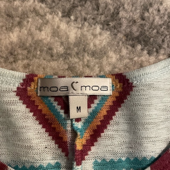 Womens 3/4 sleeve tee shirt Boho design on front and back - Picture 4 of 4